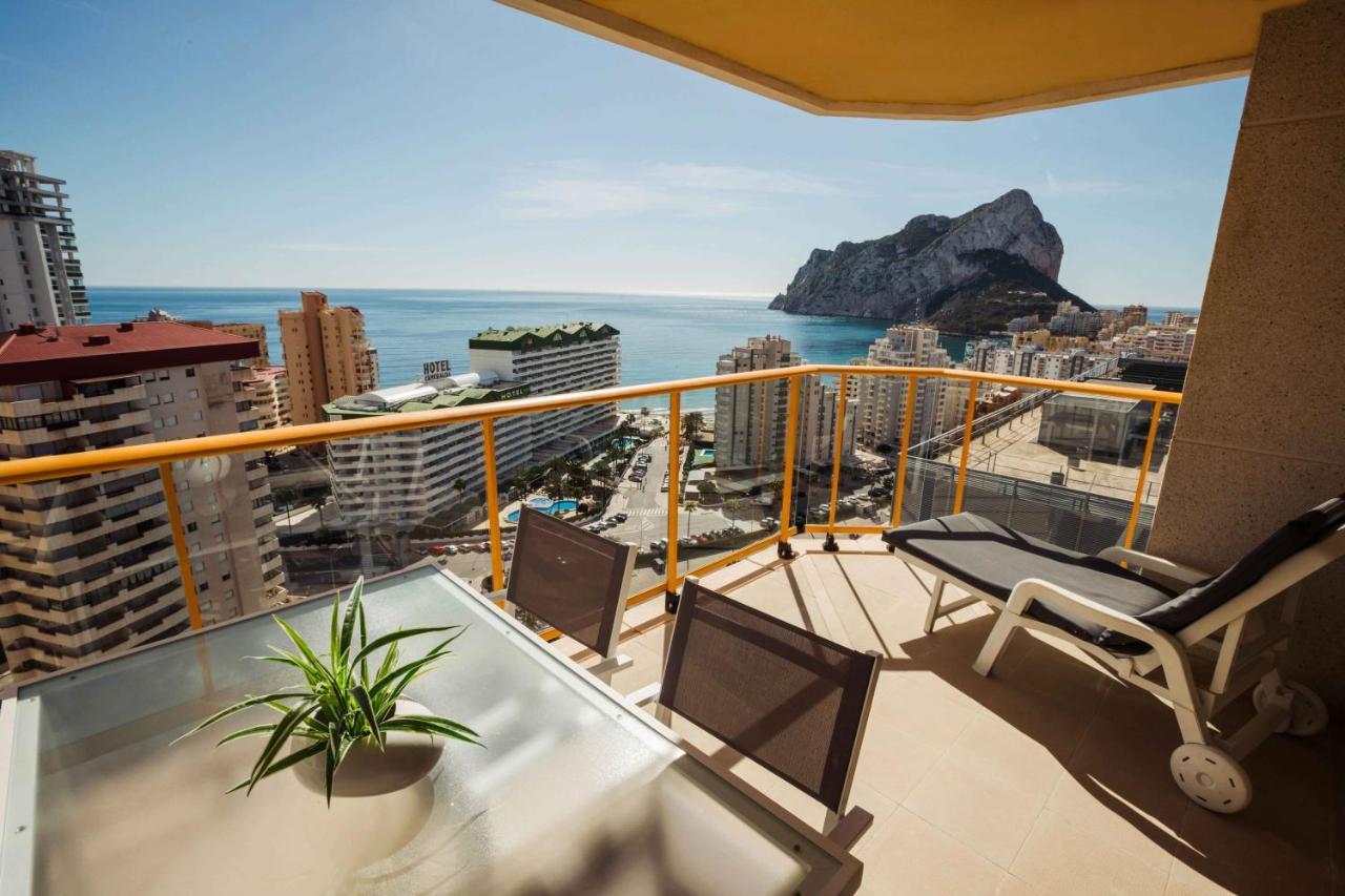 En La Playa. Planta 19. Vistas Espectaculares. 2 Terrazas. Apartment Calpe Bagian luar foto